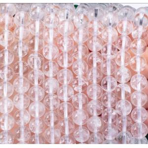 Quality Round Clear Quartz Bead Healing Crystal Beads For Jewelry Making for sale Buy cheap Round Clear Quartz Bead Healing Crystal Beads For Jewelry Making product