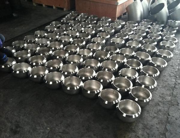Buy cheap Sch40 / Sch80 / Sch120 Stainless Steel Forged Caps 6 Inch Customized from wholesalers