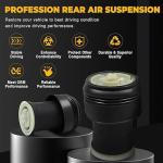 Rear Air Suspension Spring Bags Kit Compatible with BMW X5 E70 2007 2008 2009