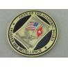 Buy cheap Personalized Antique Brass US Troop Brass Coin Soft Enamel 1.75 Inch from wholesalers