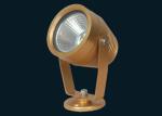 Waterproof Outdoor LED Garden Spotlight With Golden Color Shell IP65 6W 120V -