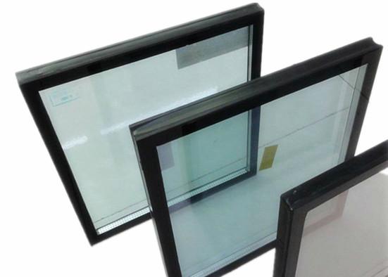 Double Silver Low E Insulated Glass , Energy Saving Building Glass Thickness