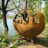 Buy cheap Outdoor Wood Burning Corten Steel Fire Pits Big Bowl 3mm Thickness With Weathering Steel from wholesalers