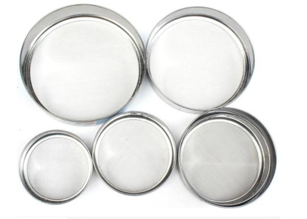 304 Stainless Steel Mesh Filter Material , Stainless Steel Test Sieves Smooth