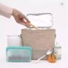 Buy cheap OEM Linen Cement Color Crossbody Lunch Bag Heat Transfer Printing from wholesalers
