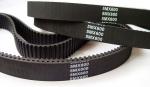 Buy cheap Heat / Oil Resistant Industrial Timing Belts Rubber Material Black Color from wholesalers