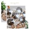 Buy cheap Modern smoke gray crystal chandelier in the living room contemporary chandelier(WH-CY-191) from wholesalers