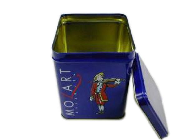 Buy cheap Recyclable Tin Can Containers For Tea Packaging 88*88*113hmm Durable from wholesalers