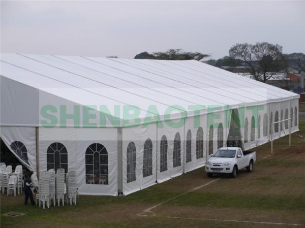 Buy cheap 20x40 Exterior Big Party Marquee Tent Custom Space For Weddings High Reinforce Aluminum from wholesalers