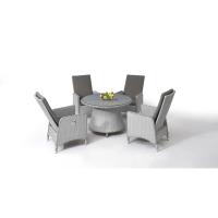Buy cheap 4 Seater Rattan Wicker 1.2CBM Outdoor Table Chairs Set product