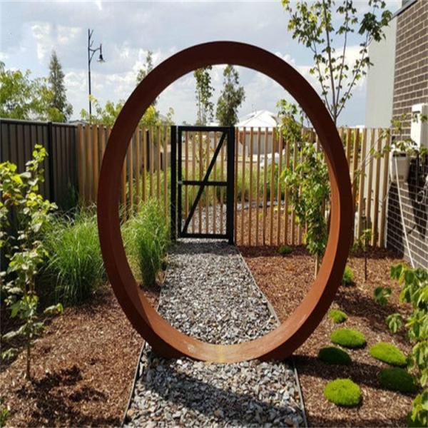 Buy cheap Non Rusting Modern Corten Steel Sculpture Statue Metal Art Decoration SGS from wholesalers