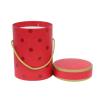 Buy cheap OEM-Customized logo printing Cardboard box Red Cylindrical children's toy gift box from wholesalers
