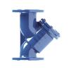 Buy cheap HJ DIN Y Type Strainer Cast iron Double Flange Filter Blue RAL 5017 from wholesalers