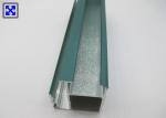 Green Coated Wardrobe Aluminium Profile T5 State Excellent Machinability
