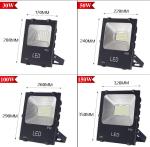 Square and exterior IP66 SMD 200W LED Flood light for wall decoration used