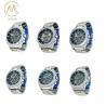 Buy cheap Newly Design Waterproof Silver Bezel Quartz Watch Good Price Logo Customize Watch for Men from wholesalers