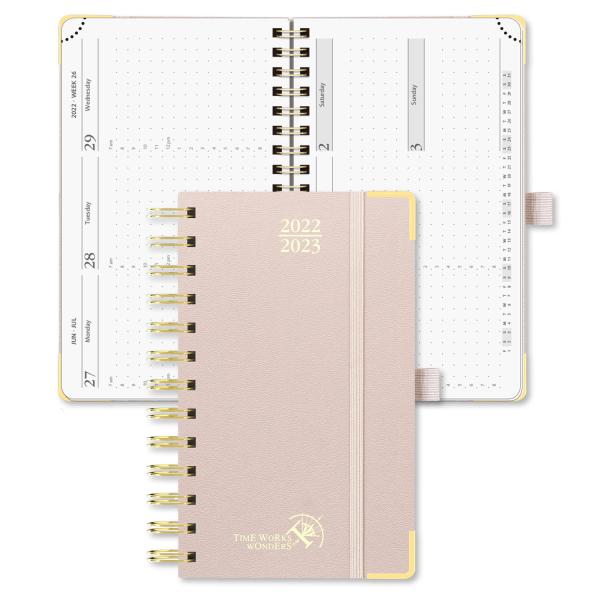 Buy cheap Pink Executive Hardcover Weekly Planner July 2023 To June 2023 from wholesalers