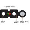 Buy cheap Outdoor Indoor 1 Core 2 Core FTTH Drop Cable With Messenger from wholesalers