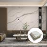 Buy cheap Bamboo Charcoal Board Veneer Marble Fiber Wall Panel Damask Pattern Carbon Crystal Plate from wholesalers