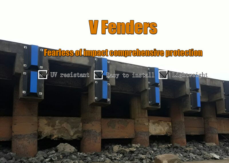 Uv Resistant Dock Rubber Fender High Energy Absorption ﻿Low Reaction Force