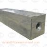 Buy cheap Customized Magnesium Alloy Anodes For Industrial application Petroleum pipeplins 7.7 kgs 17 pounds from wholesalers