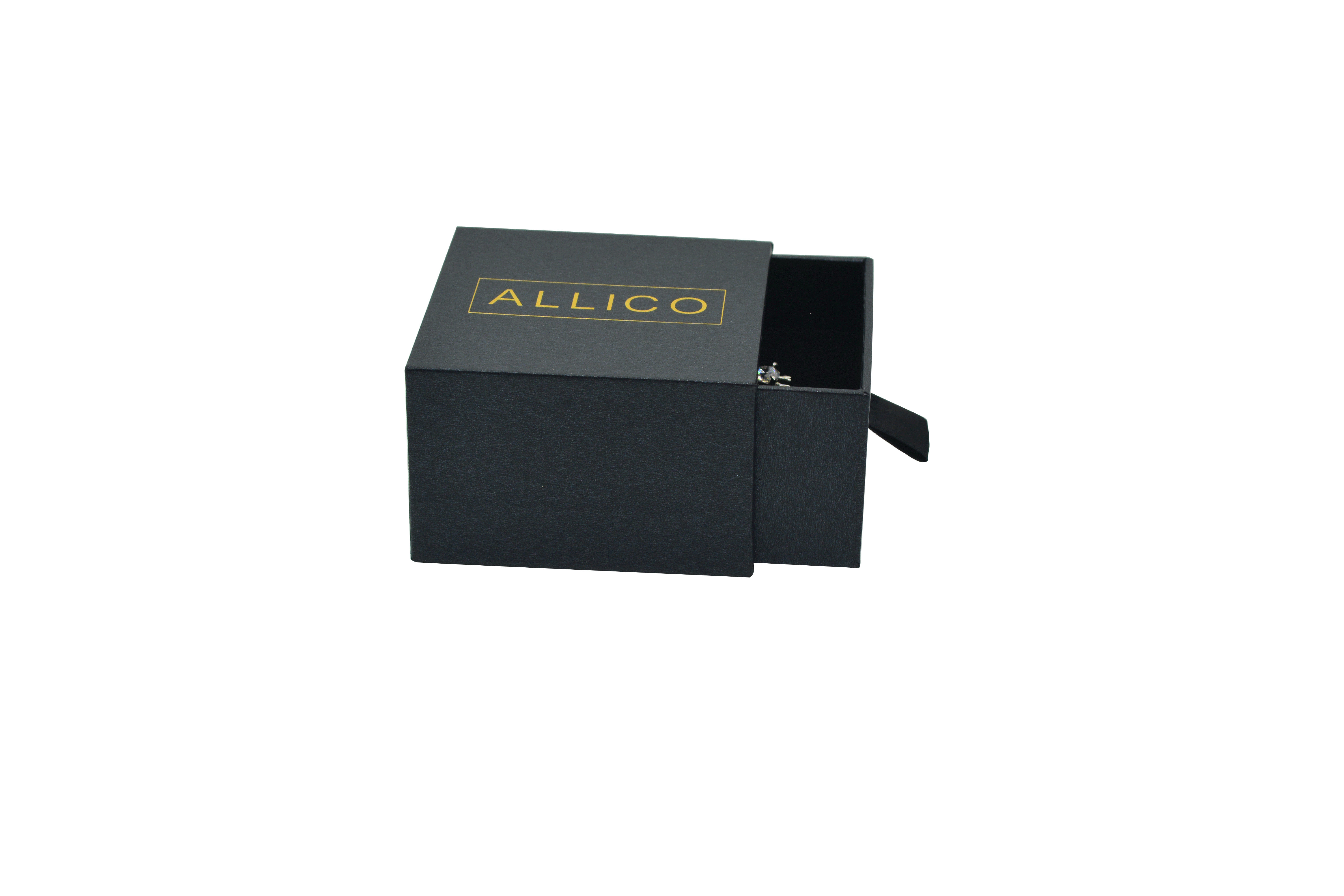 SGS 50cm Necklace Cardboard Sliding Drawer Gift Boxes CMYK Printed