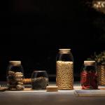 500ml Mouth Blown Kitchen Borosilicate Glass Jars