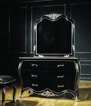 Oakwood Custom Classic Royal Bedroom Furniture Sets 6pcs Wood Frame Fabric
