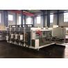 Buy cheap Lead Edge Feeding 4 Colors Carton Box Printing Slotting Die Cutting Machine / Automatic Slotting Machine from wholesalers