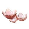 Buy cheap 16cm Sakura Shaped Solid Colored Glass Salad Bowl Dia 16cm from wholesalers
