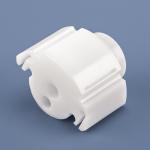 Polishing CNC Plastic Parts Drilling Water Resistance for Industrial Application