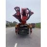 Buy cheap 180m 178 Red Volvo Chassis 56m Used Concrete Pump Truck Truck Mounted Pump for Building from wholesalers