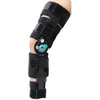 Buy cheap Black Lightweight Post Op Hinged Knee Brace For Osteoarthritis , Arthritis product
