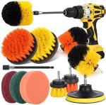 Buy cheap 0.6 kg Drill Brush Attachment Set Drill Bit Scrub Brush For Cleaning Grout Car from wholesalers