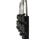 Indoor and Outdoor Installation Tension Cable Fiber Optic Flat Open Hook S Type