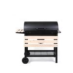 Modern Style Korean Outdoor Island Kitchen Charcoal BBQ Grills with Large