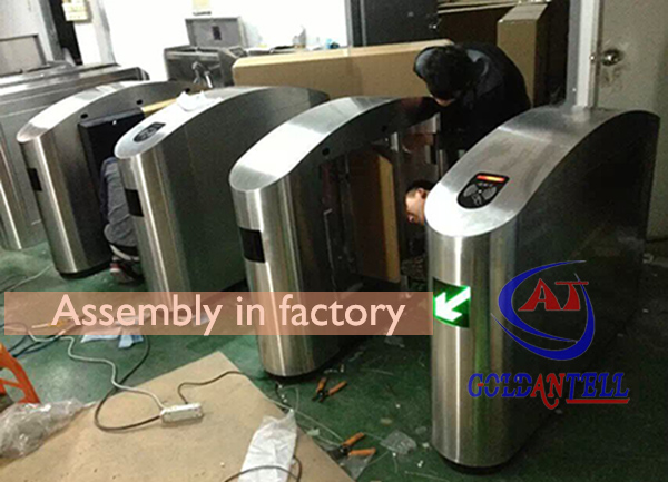 0.5s Open Time Speed Gate Turnstile Half Height Turnstiles Rfid Access Control