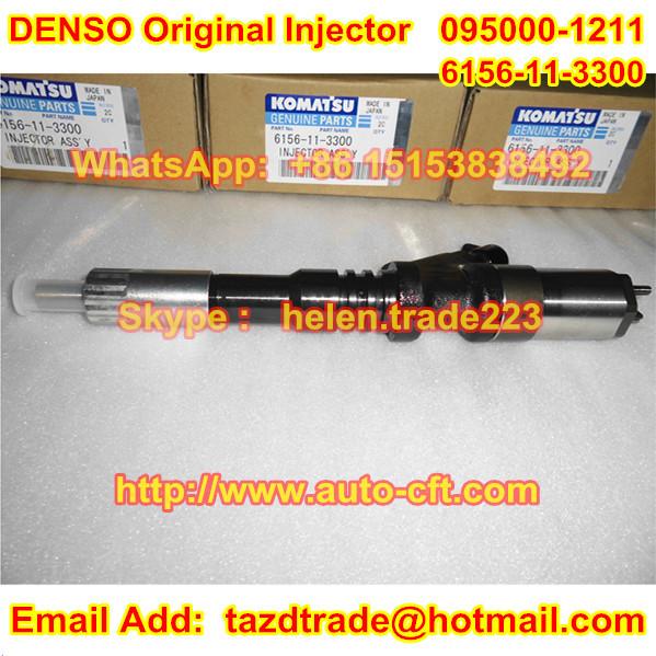DENSO Original 095000-1211 / 095000-1210 komatsu 6156-11-3300, 6156-11-3301,