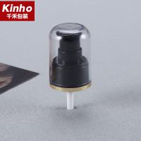 Buy cheap PP AS Cosmetic Treatment Pumps Black 24/410 With Smooth Domed Cap product