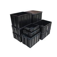 Buy cheap Reusable Packing ESD Safe Plastic Boxes Corrugated Bin Antistatic product