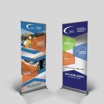 Outdoor Custom Beach Flags Aluminum Stand Retractable Display Promotional PVC