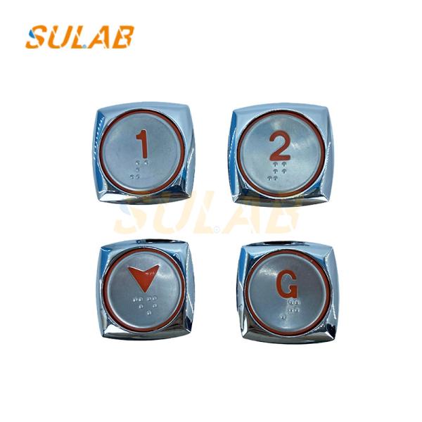 Buy cheap A4J16002 Hyundai Elevator Push Button Elevator Parts Light Red White from wholesalers