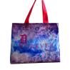 Buy cheap Custom Printed Non Woven Carry Bag Shining Coated Pink Handle For Shopping from wholesalers