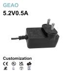 Buy cheap 5.2v 0.5a Wall Mounted Ac Adapters For Worldwide Purifier Sweeper Massage Chair Industrial Computer from wholesalers