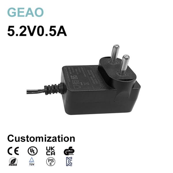 5.2v 0.5a Wall Mounted Ac Adapters For Worldwide Purifier Sweeper Massage Chair