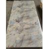 Buy cheap Waterproof High Glossy PVC Wall Panel Artificial Stone UV Marble Veneer for Household from wholesalers
