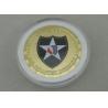 Buy cheap 2ND Infantry Division Personalized Coins , Brass Die Stamped , Soft Enamel And Gold Plating from wholesalers