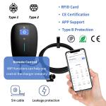 IEC 62196-2 Car EV Charger 32A 22kw Electric Car Charging Station In Public