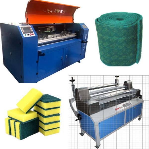 Buy cheap 415V Kitchen Sponge and Scouring Pad Cutting Machine with Perfect Lamination Results from wholesalers