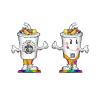 Buy cheap Outdoor Large Size Fiberglass Resin Statues Advertising Drinks Cup Sculpture from wholesalers